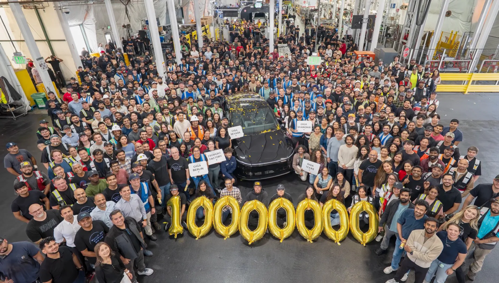 Tesla 10 millionth vehicle